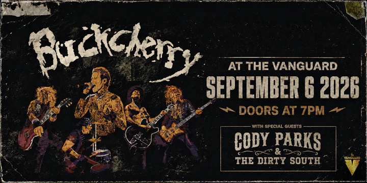 Buckcherry with Cody Parks and the Dirty South