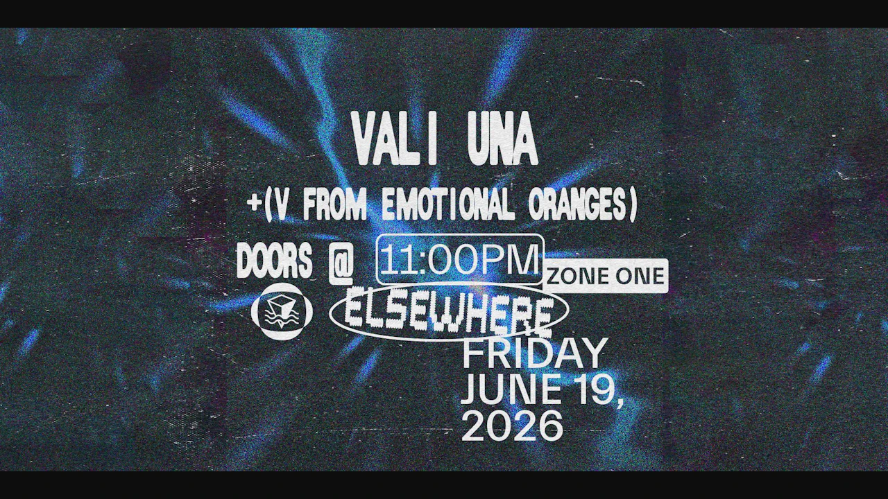VALI UNA (V from Emotional Oranges)