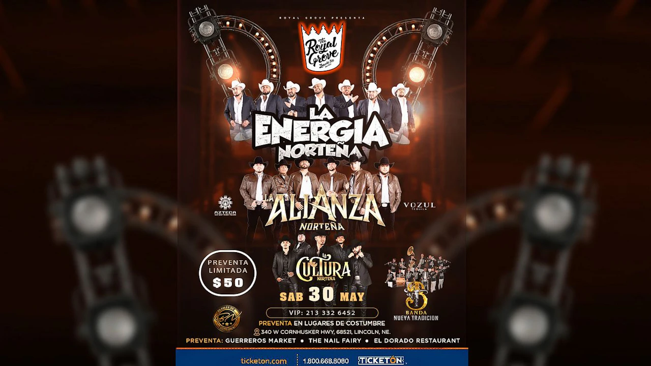 La Energia Nortena, La Alianza Nortena, La Cultura Nortena, Banda Nueva Tradicion at The Royal Grove