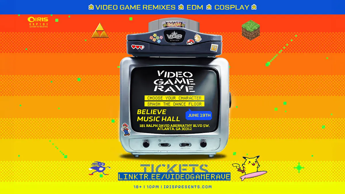 Video Game Rave @ Wish Lounge