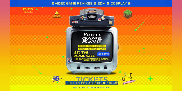 Video Game Rave @ Wish Lounge