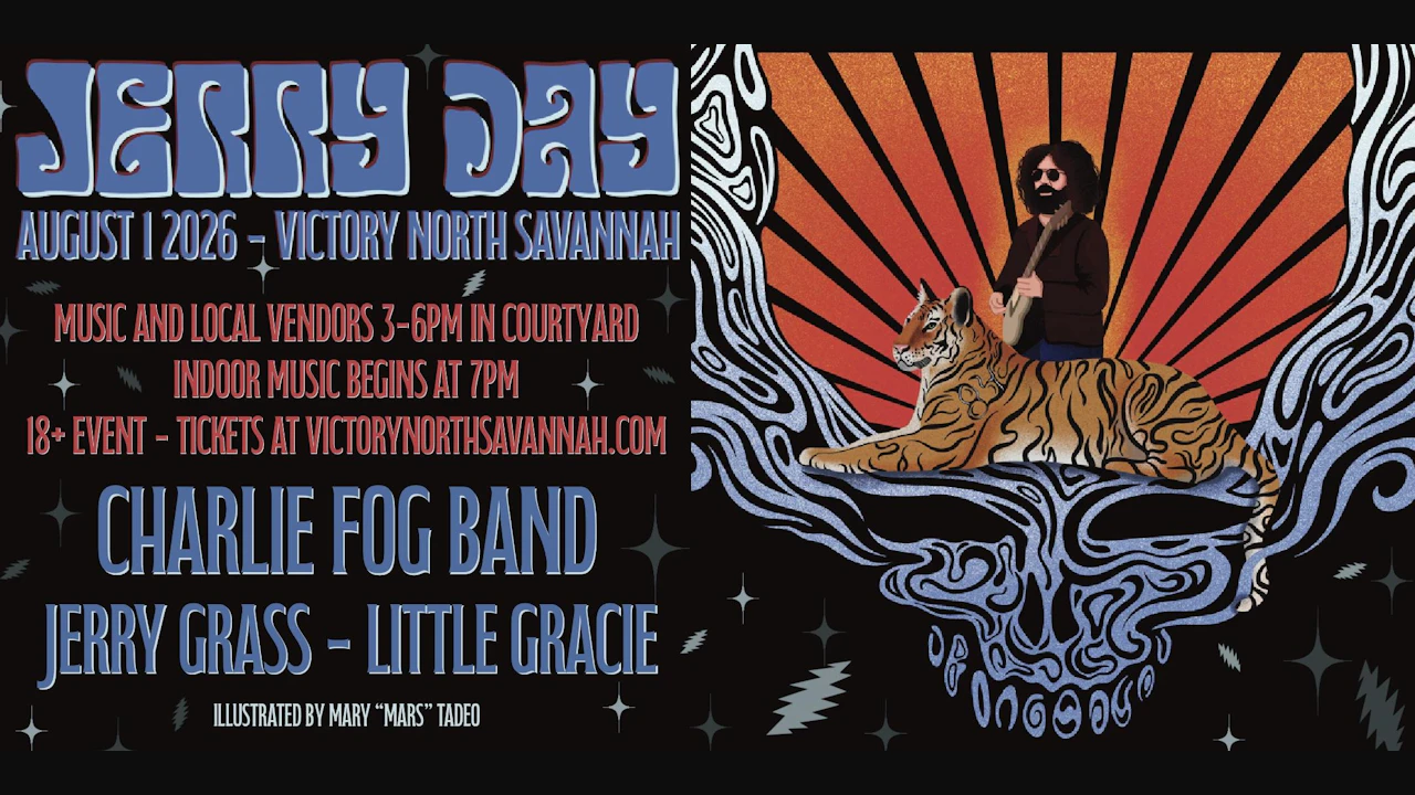 Jerry Day Savannah w/ the Charlie Fog Band, Jerry Grass & Little Gracie