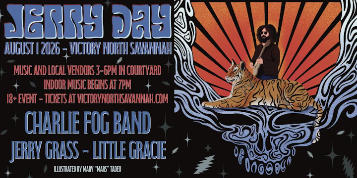 Jerry Day Savannah w/ the Charlie Fog Band, Jerry Grass & Little Gracie