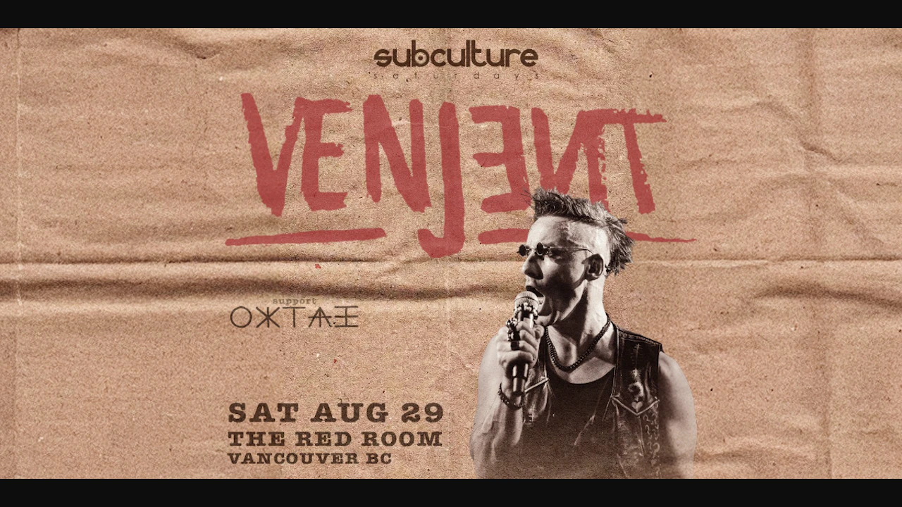 Venjent at SUBculture Saturdays
