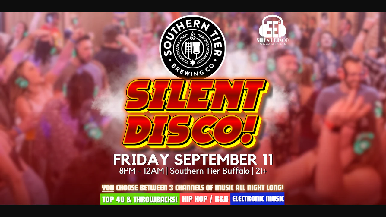 SILENT DISCO at Southern Tier Brewing Buffalo!