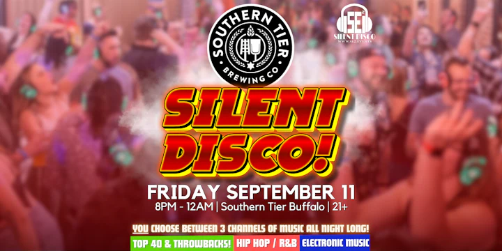 SILENT DISCO at Southern Tier Brewing Buffalo!