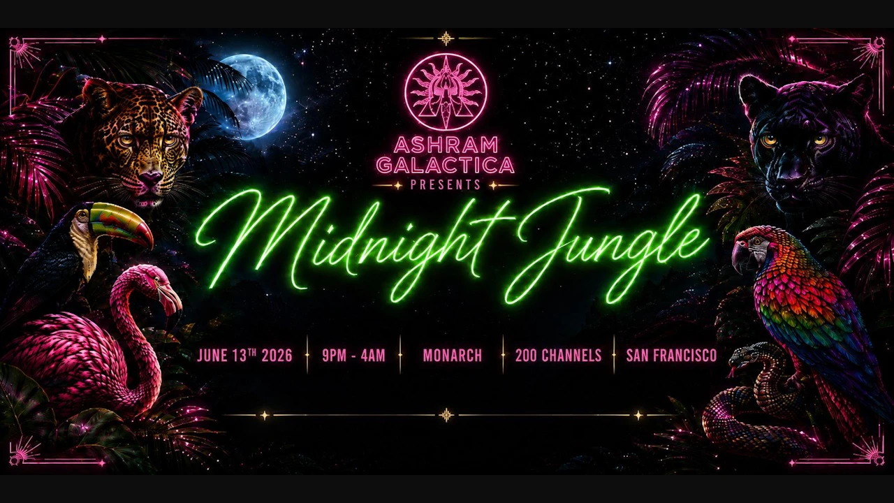 Midnight Jungle Presented By Ashram Galactica