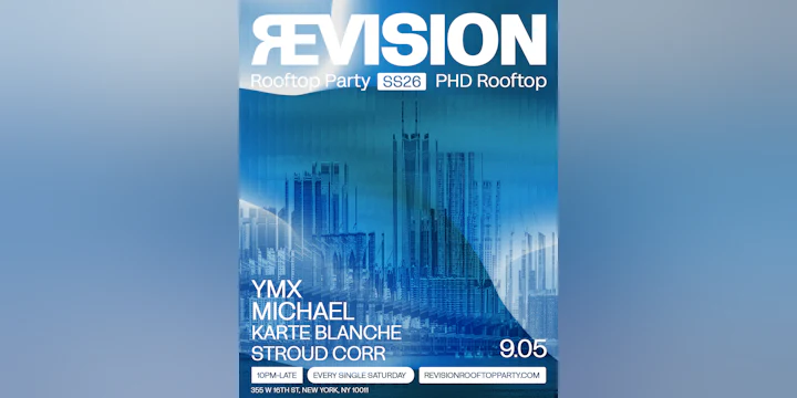 revision rooftop party