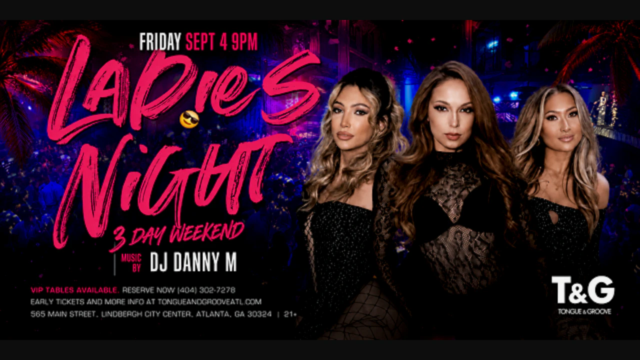 Ladies Night at Tongue & Groove Friday with DJ Danny Mi!!