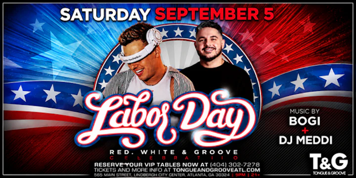 Satrdy with DJ Bogi + DJ Meddi in the Dance Room