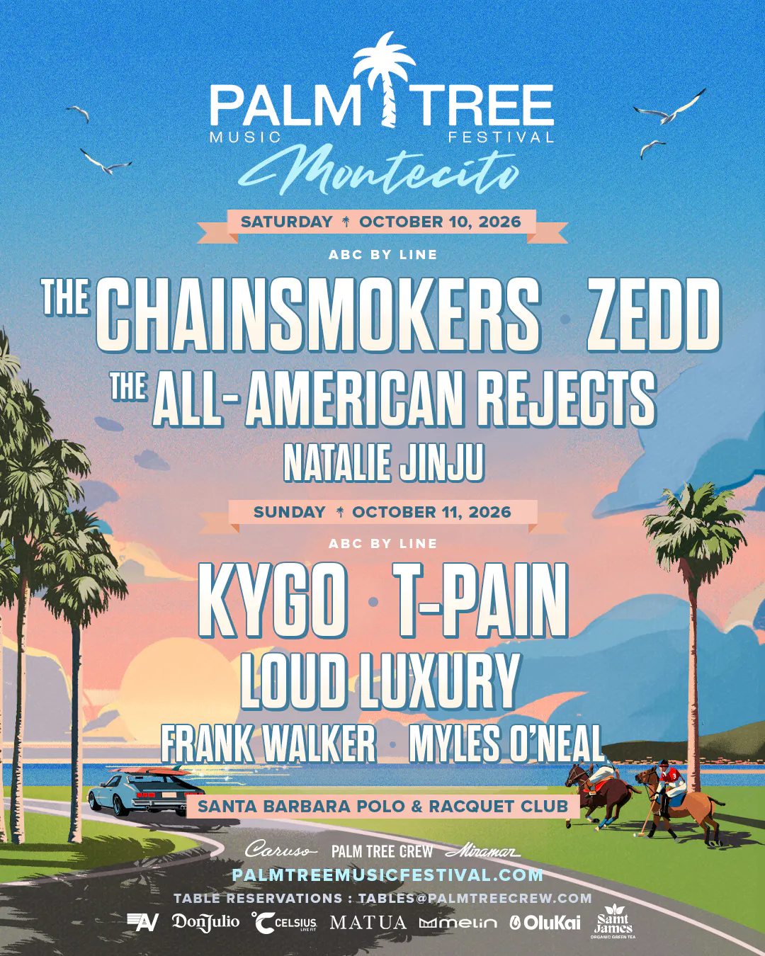 Palm Tree Music Festival • Montecito 2026 - Day 1
