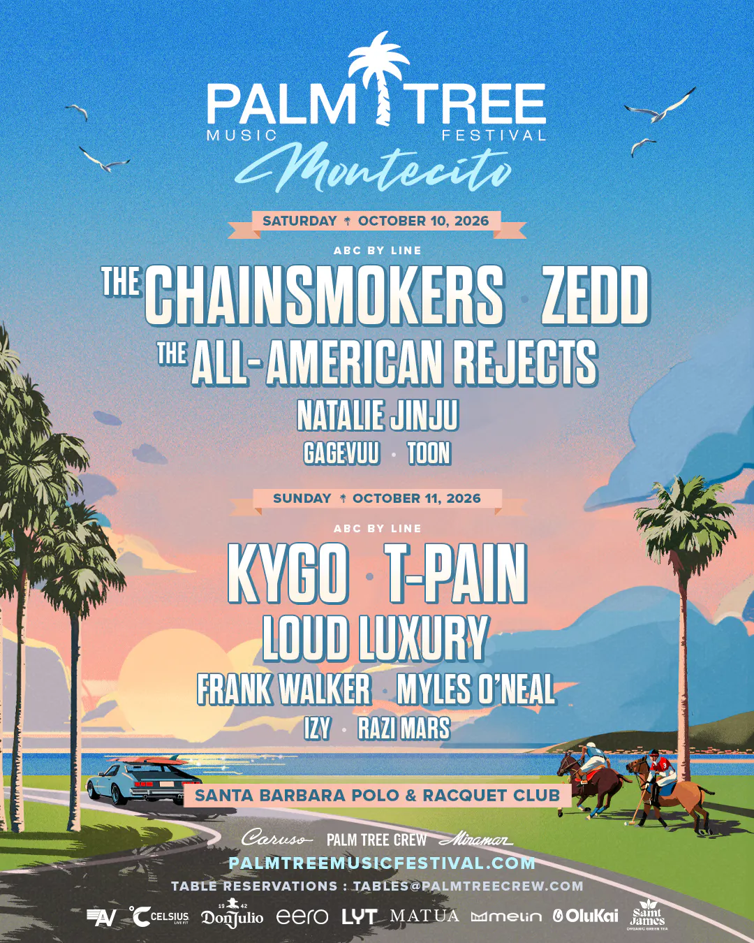 Palm Tree Music Festival • Montecito 2026 - Day 1