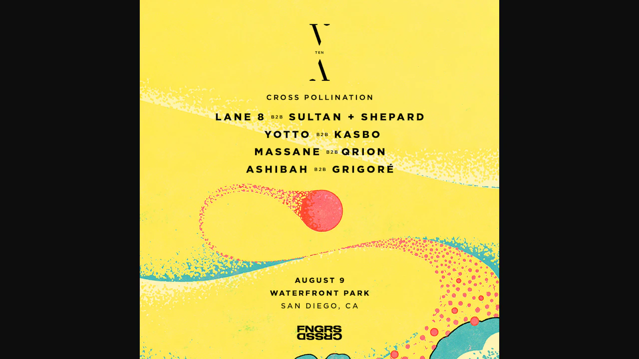 FNGRS CRSSD x Cross Pollination Present: Lane 8 + more at Waterfront Park