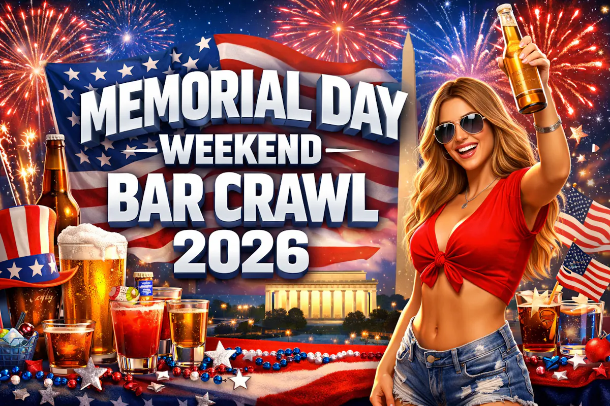 Sacramento Memorial Day Weekend Bar Crawl 2026