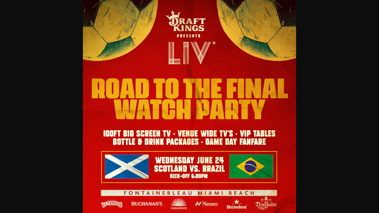 Scotland vs. Brazil Watch Party