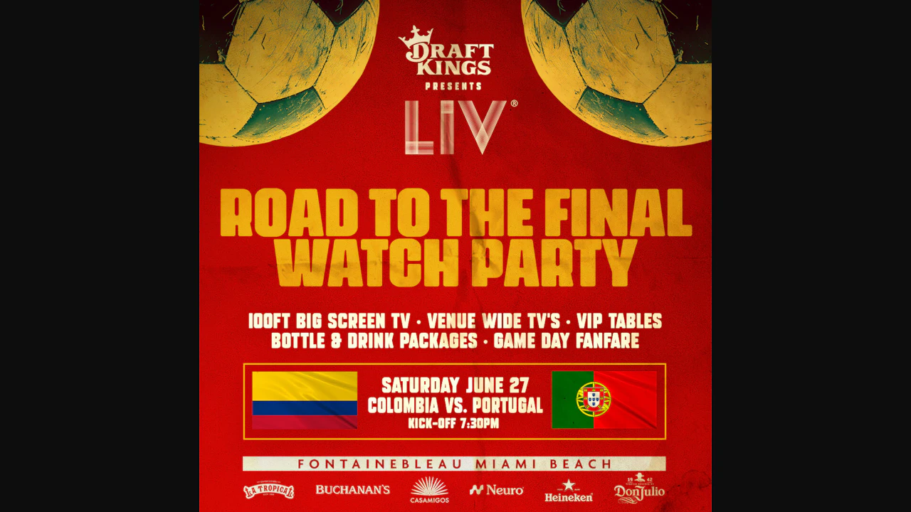 Colombia vs. Portugal Watch Party