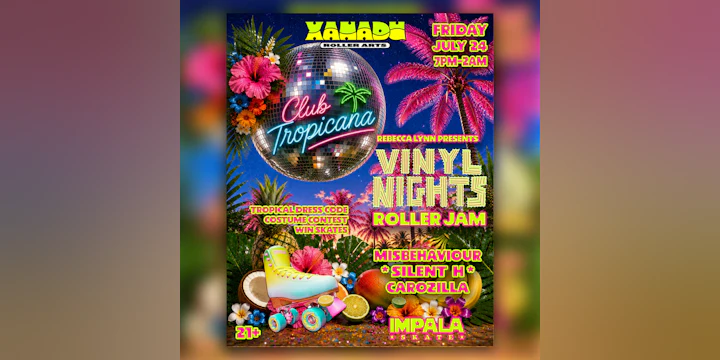 Vinyl Nights Club Tropicana w/ Impala feat. Misbehaviour, Silent H & Carozilla