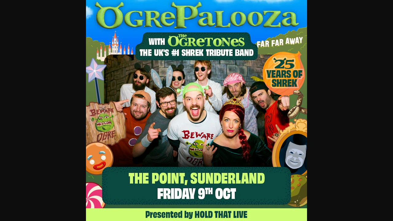 Ogrepalooza presents: 25 Years of Shrek featuring The Ogretones