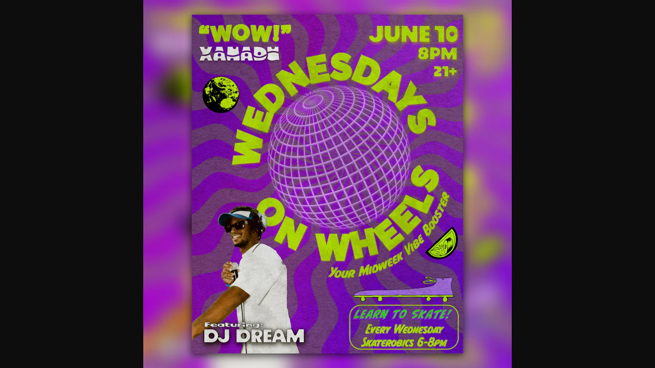Wednesday on Wheels ft. DJ Dream (skate)