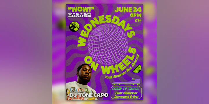 Wednesday on Wheels ft. Tone Capo (skate)