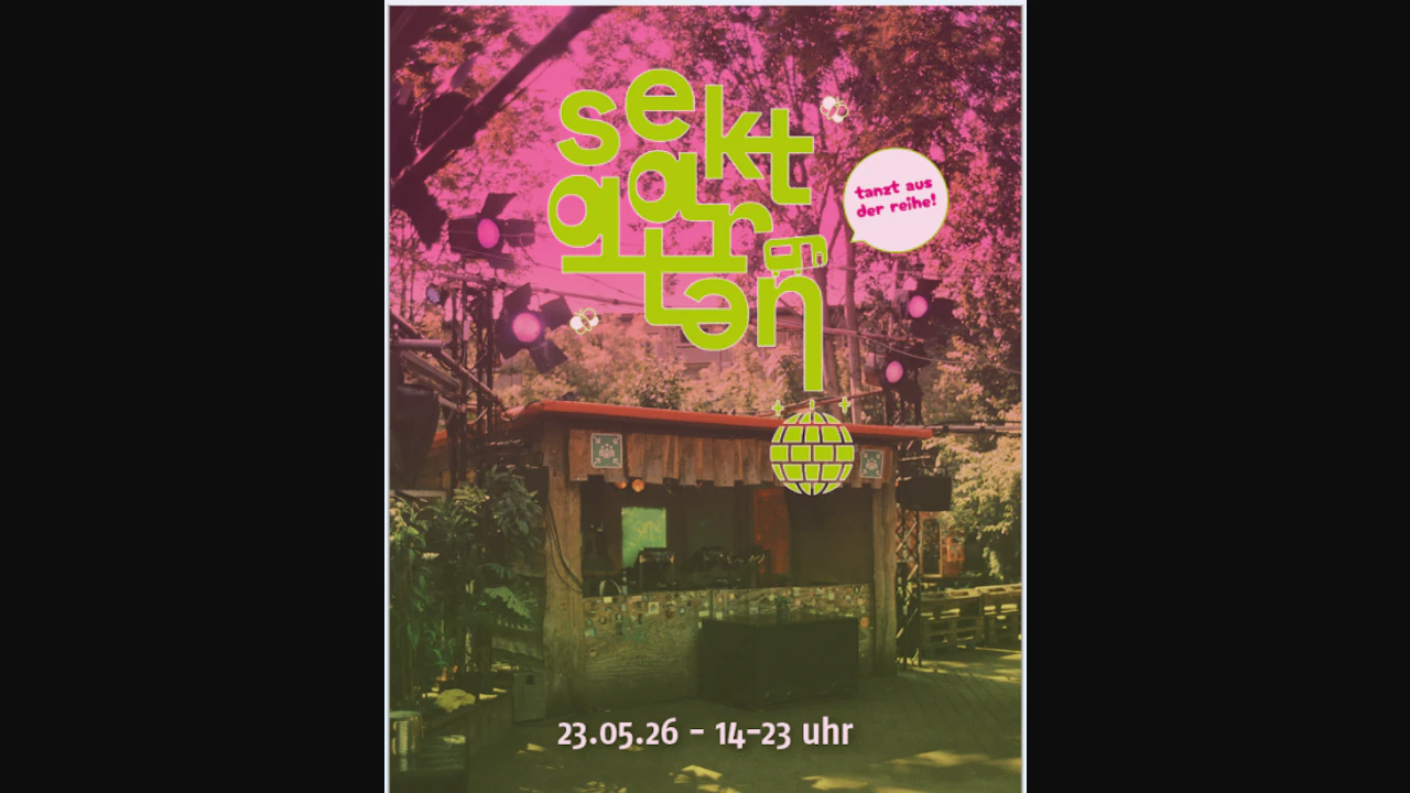 ://Sektgarten tanzt aus der Reihe ( free entry & open air)