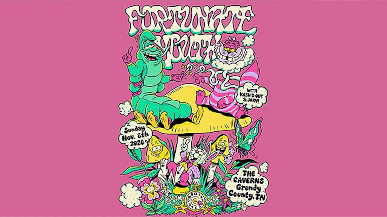 Fortunate Youth in The Caverns with Kash'd Out & Jarv