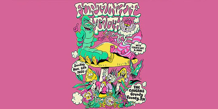 Fortunate Youth in The Caverns with Kash'd Out & Jarv