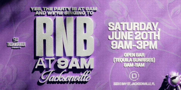 The9ambanger Presents Rnb at 9am @ Decca Live
