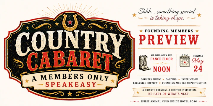 COUNTRY CABARET: Founding Members Preview