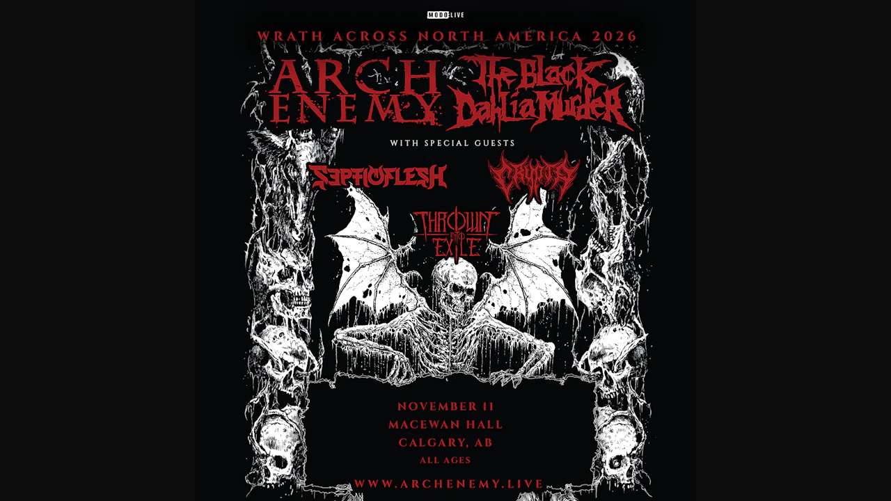 Arch Enemy: Wrath Across North America 2026