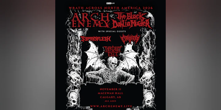 Arch Enemy: Wrath Across North America 2026