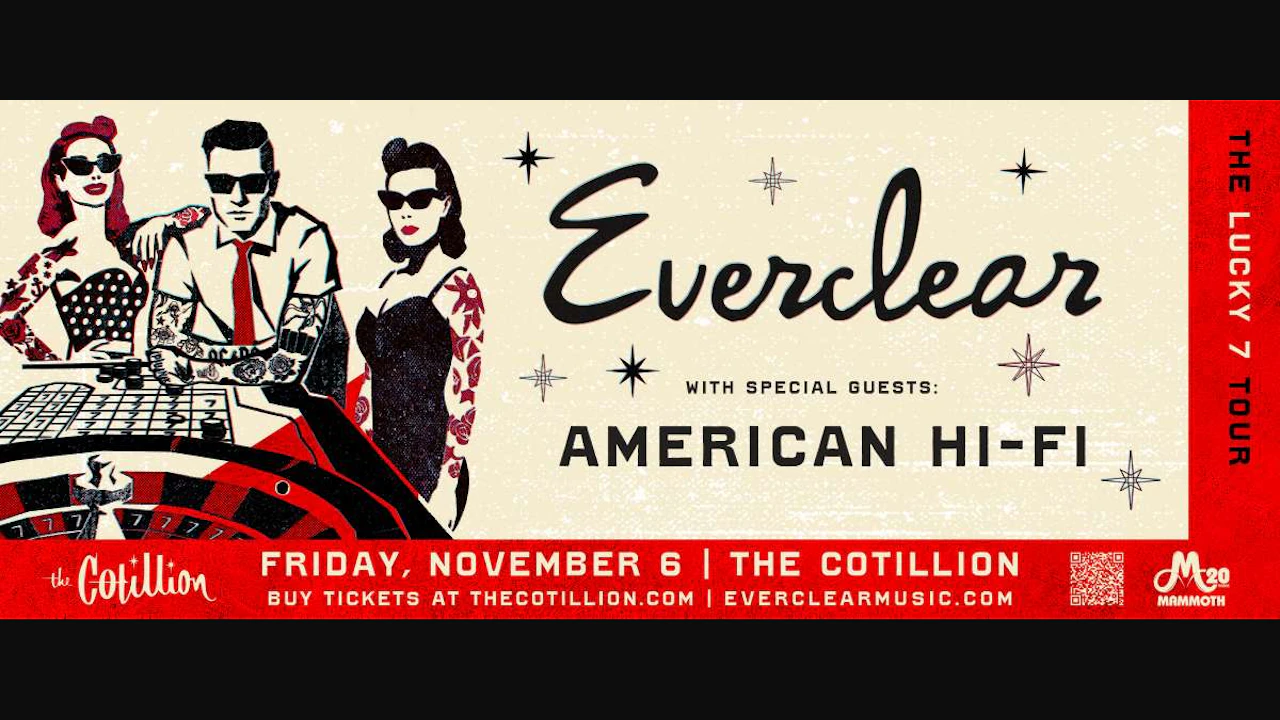 Everclear - Lucky 7 Tour with American Hi-Fi