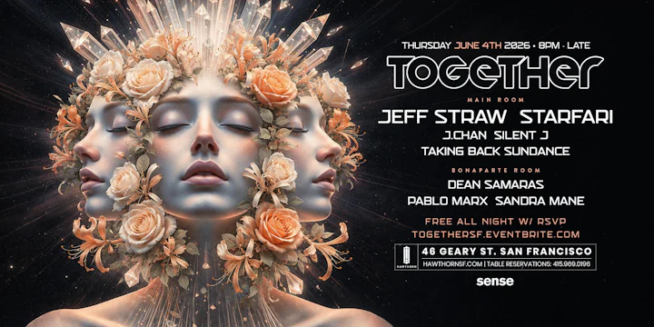 TOGETHER (New Monthly - First Thursdays)