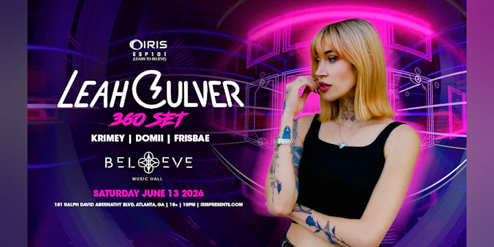 Leah Culver 360 set @ Believe Music Hall
