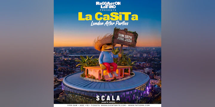 Reggaeton Latino 'Bad Bunny After Party - LA Casita Edition 27th June 2026