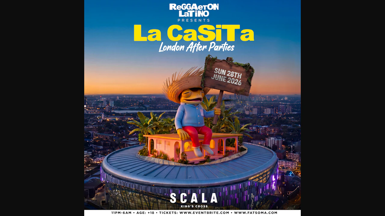 Reggaeton Latino 'Bad Bunny After Party - LA Casita Edition - LA Casita Edition 28th June 2026