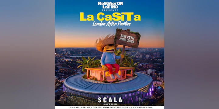 Reggaeton Latino 'Bad Bunny After Party - LA Casita Edition - LA Casita Edition 28th June 2026