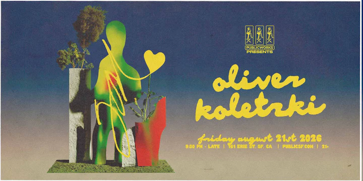 Oliver Koletzki presented by Public Works