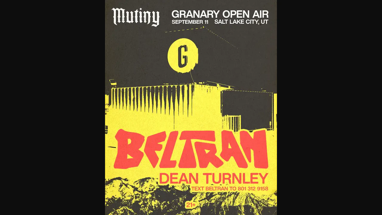 Beltran @ Granary Open Air (21+)