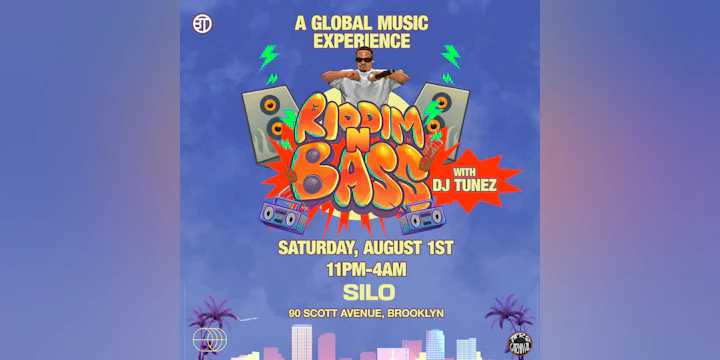 Afro Carnival Presents Riddim N’ Bass w/ DJ Tunez