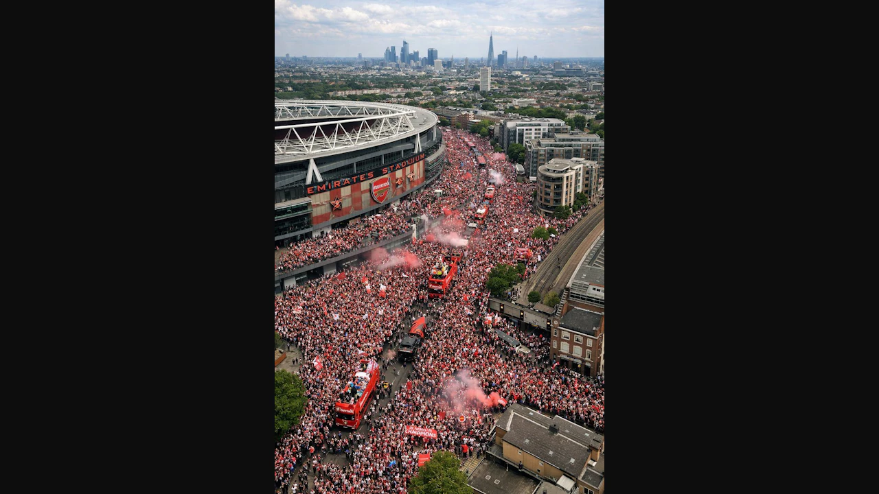 Arsenal Champions Parade After Party