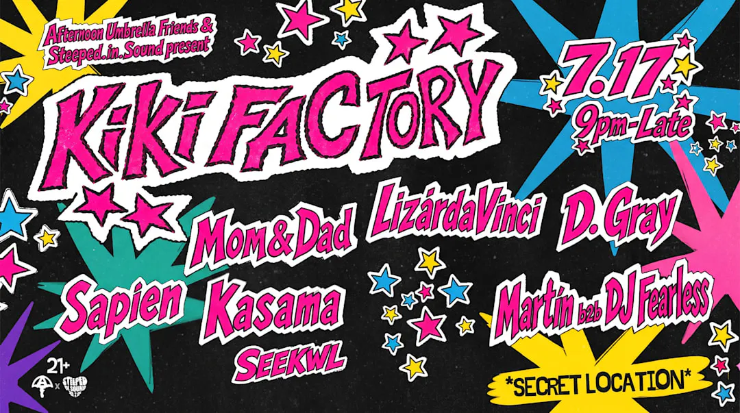 Auf x S.i.s Present: Kiki Factory