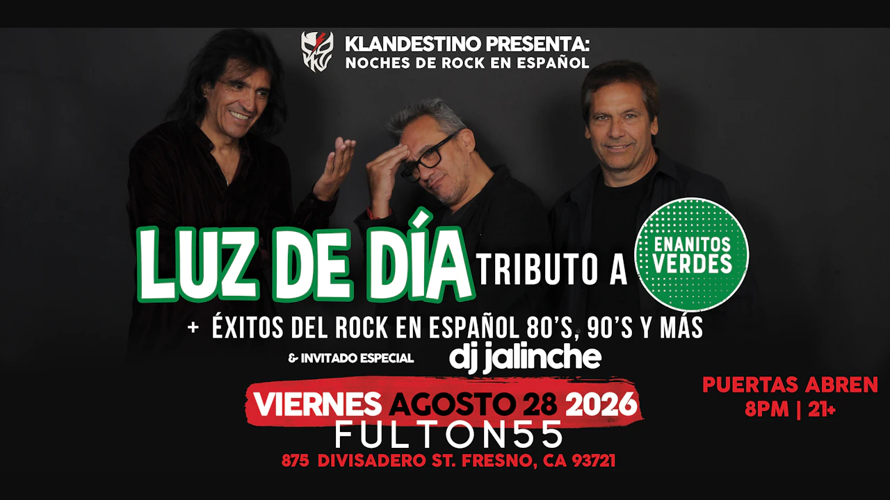 Klandestino presents: Tributo a Enanitos Verdes - Noches de Rock en Español