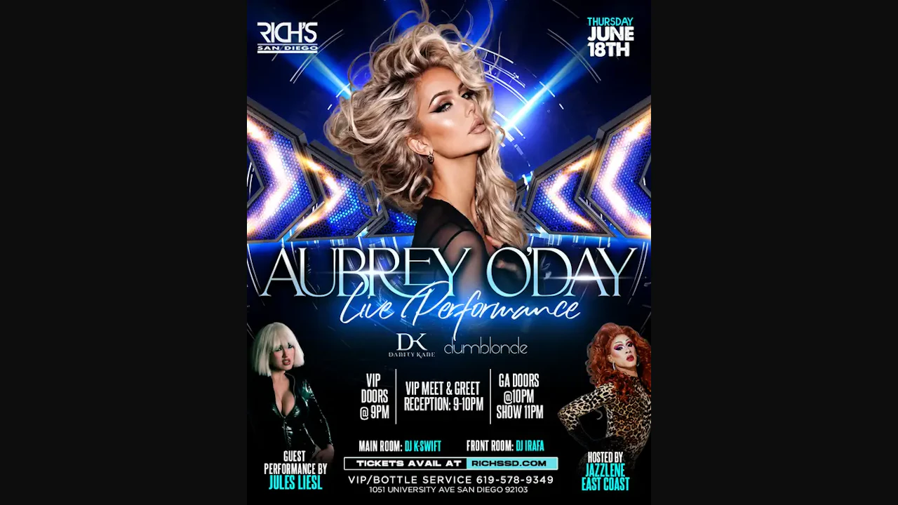 Aubrey O’Day LIVE!