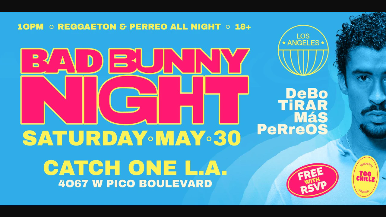 Reggaeton & Hip-hop Party @ Catch One Los Angeles