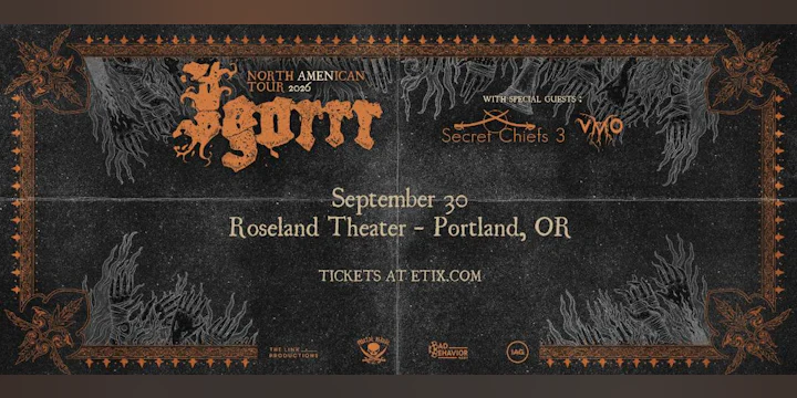 Igorrr: North American Tour 2026