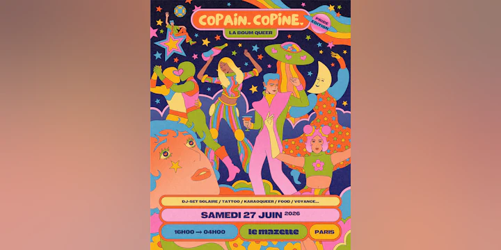 Copain-Copine, La Boum Queer - Pride Edition !