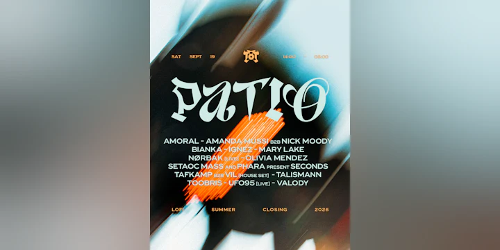 Patio - Summer Closing