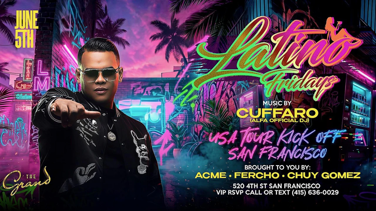 Latino Fridays By DJ CUFFARO