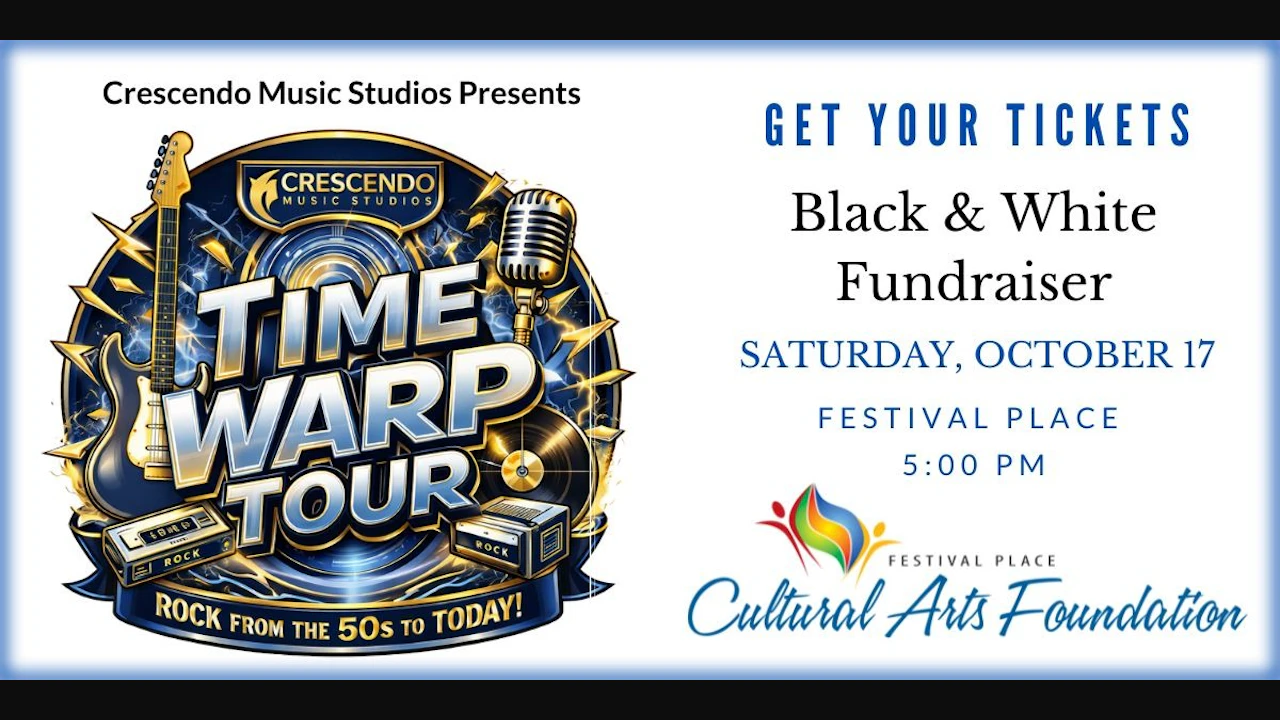 Festival Place Cultural Arts Foundation: Black & White Gala